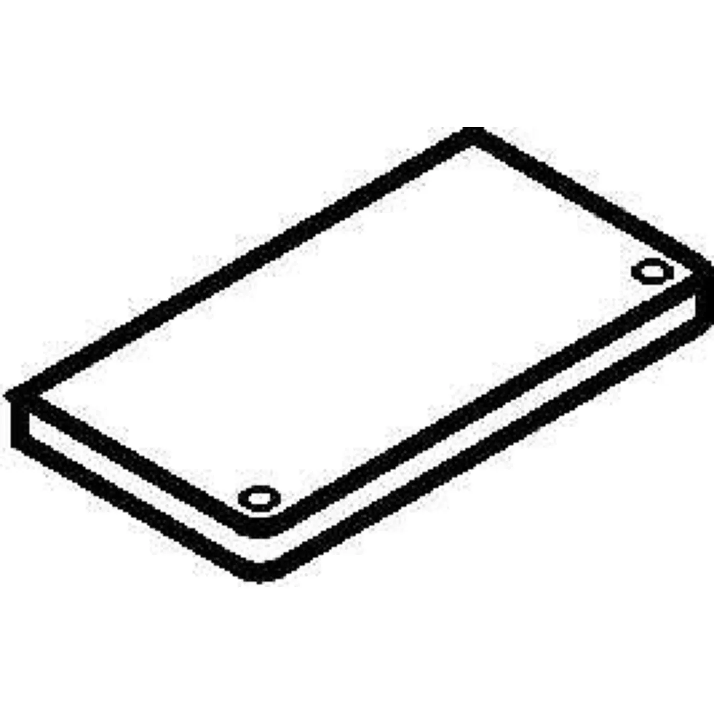 Top cover for KP/KPI. For IP44 protection