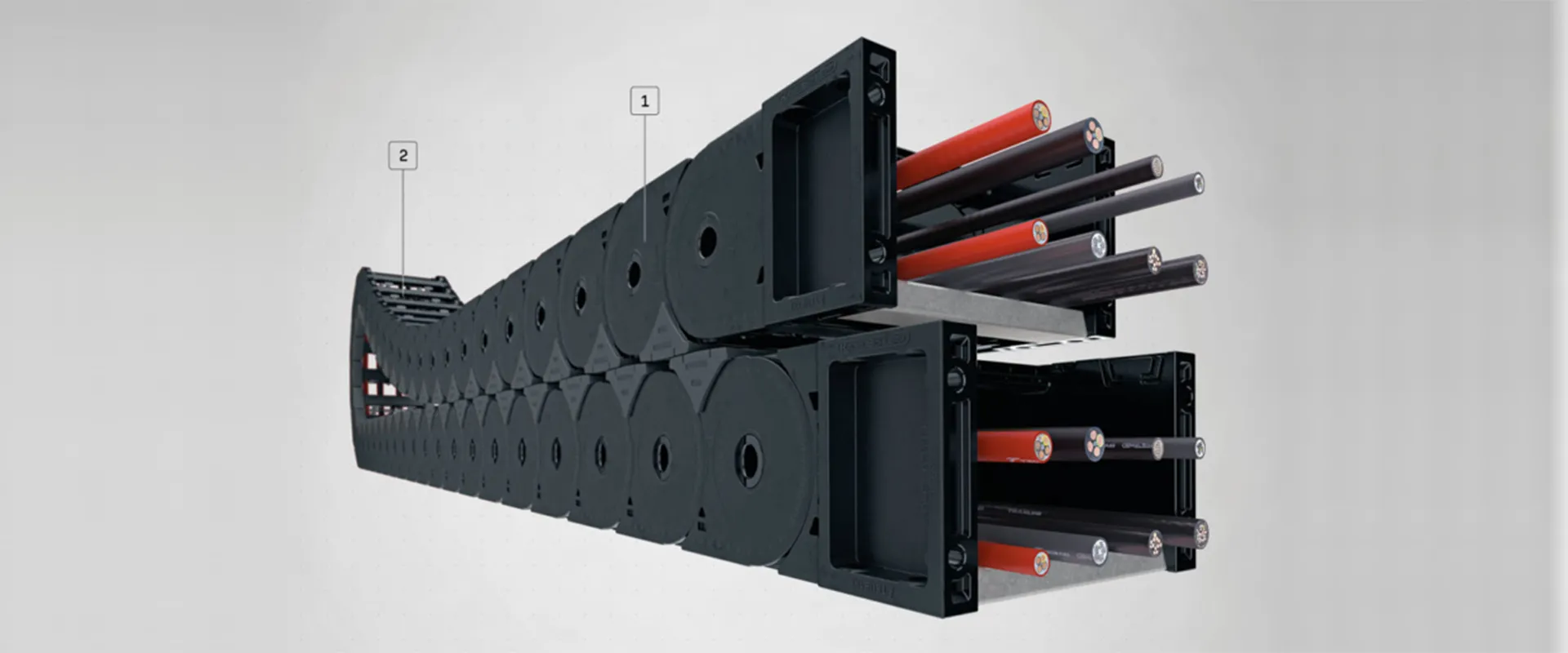 Kabelschlepp презентує новий ланцюг UNIFLEX Advanced 1995