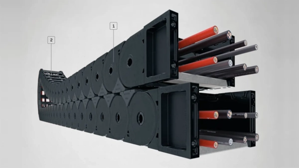 Kabelschlepp презентує новий ланцюг UNIFLEX Advanced 1995