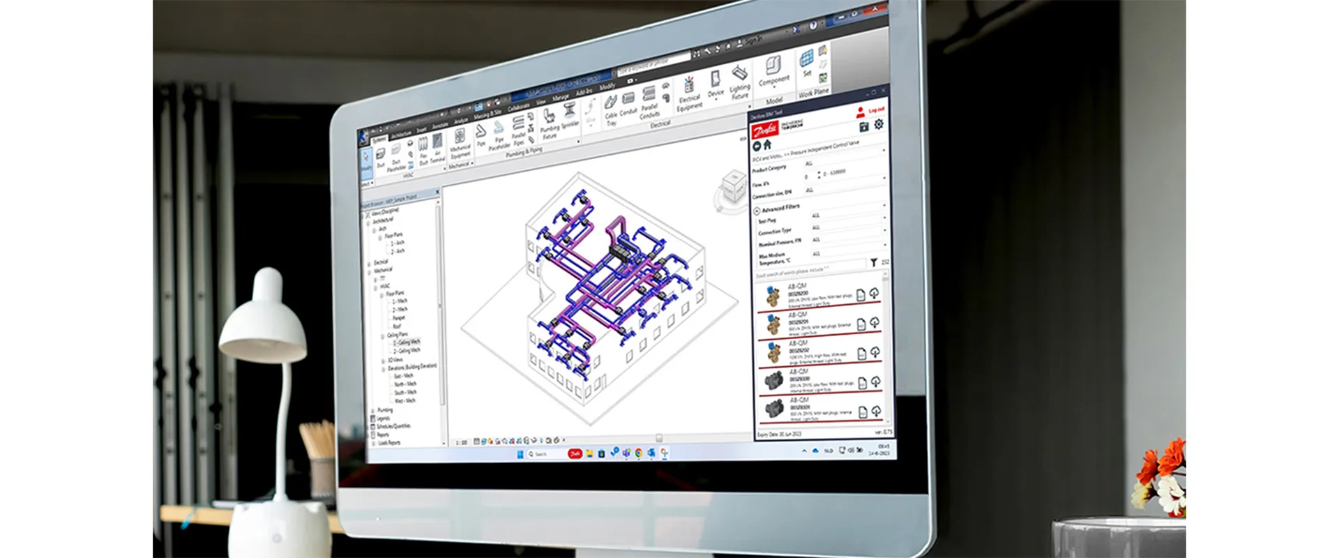 Новое приложение от компании Danfoss для информационного моделирования здания (BIM)